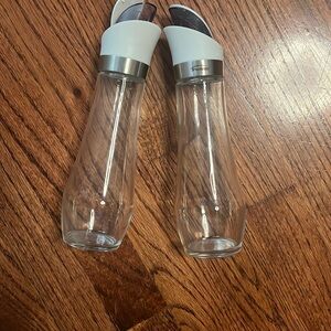 Trudeau Glass Oil and Vinegar Dispensers